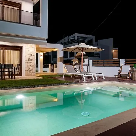 Tomy'S 1 Dream Villa 2 Bedrooms With Pool Nikiti  Exterior photo