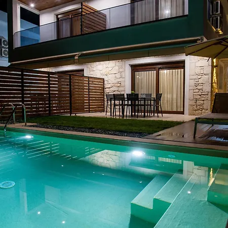 Tomy'S 1 Dream Villa 2 Bedrooms With Pool Nikiti  Exterior photo