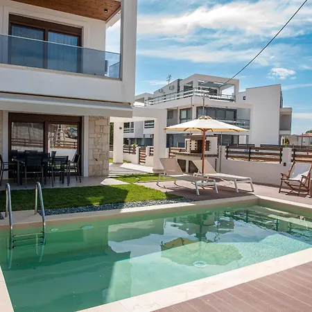 Tomy'S 1 Dream Villa 2 Bedrooms With Pool Nikiti  Exterior photo