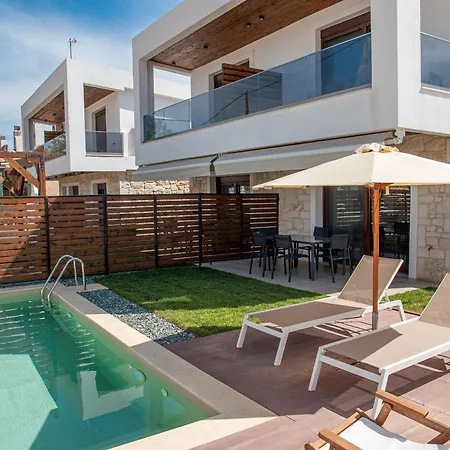 Tomy'S 1 Dream Villa 2 Bedrooms With Pool Nikiti  Exterior photo